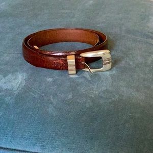 Western Leather Belt